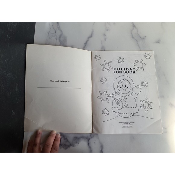 Holiday Fun Book 1996 - Picture 2 of 10